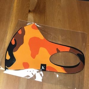 Camo print fashion facemask